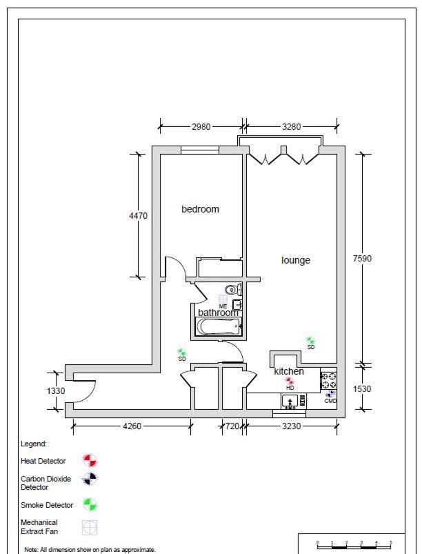 Modern And Refurbished Flat In Merchant City Glasgow Eksteriør billede